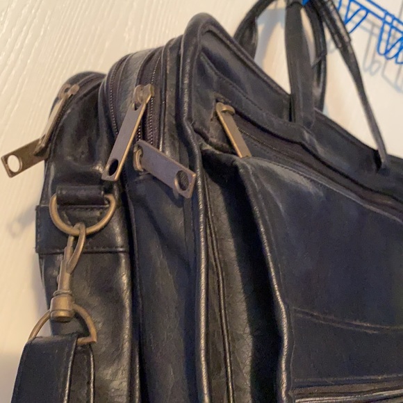 Leather brief case - Picture 6 of 12